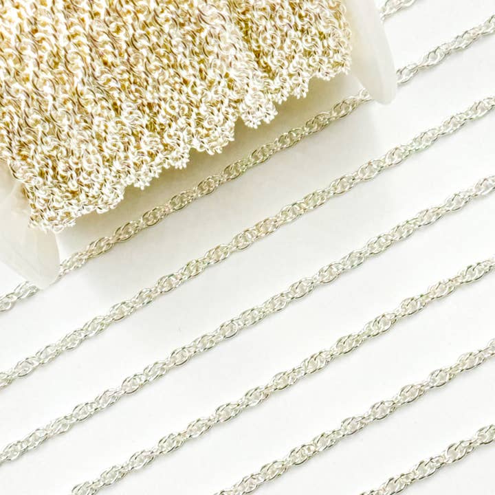 Jewels & Chains - Wholesale Link & Chain Necklace - 607SS. 925 Sterling Silver Rope Chain4