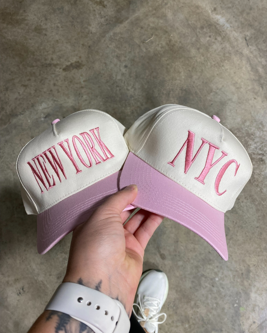 The Babe Co. - Wholesale Baseball Cap - Women's - CUSTOM  Vintage Embroidered Hat 12