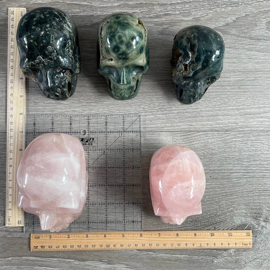 Keystone Crystals - Wholesale Spiritual Stone/Crystal - Assorted Crystal Skulls – Bulk Lot for Gift Shops88