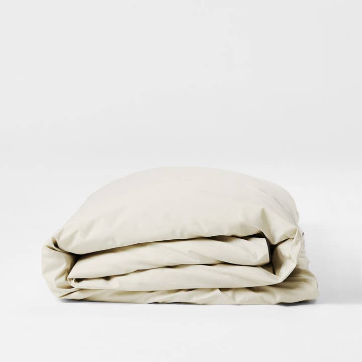 SUTRAM - Wholesale Duvet Cover - Duvet Cover in Contrast Edge, Canvas with Cinder