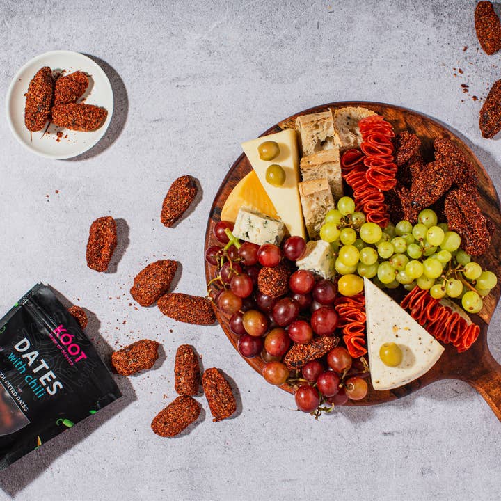 Koot - Wholesale Dried/Dehydrated Fruit - Spicy Pitted Medjool Dates w/ Chili Powder1