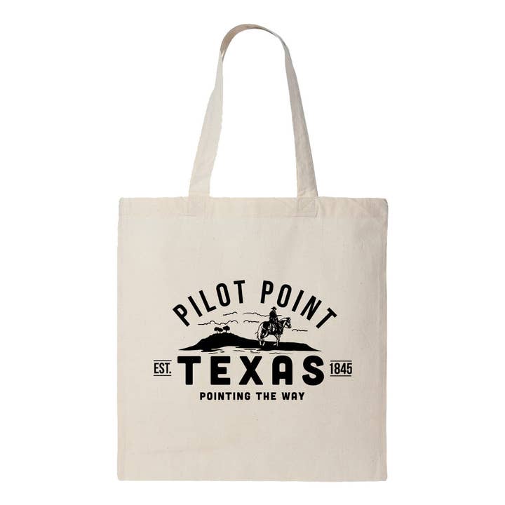 Pilot Point Texas Tote Bag for wholesale by Made in Texas Co.