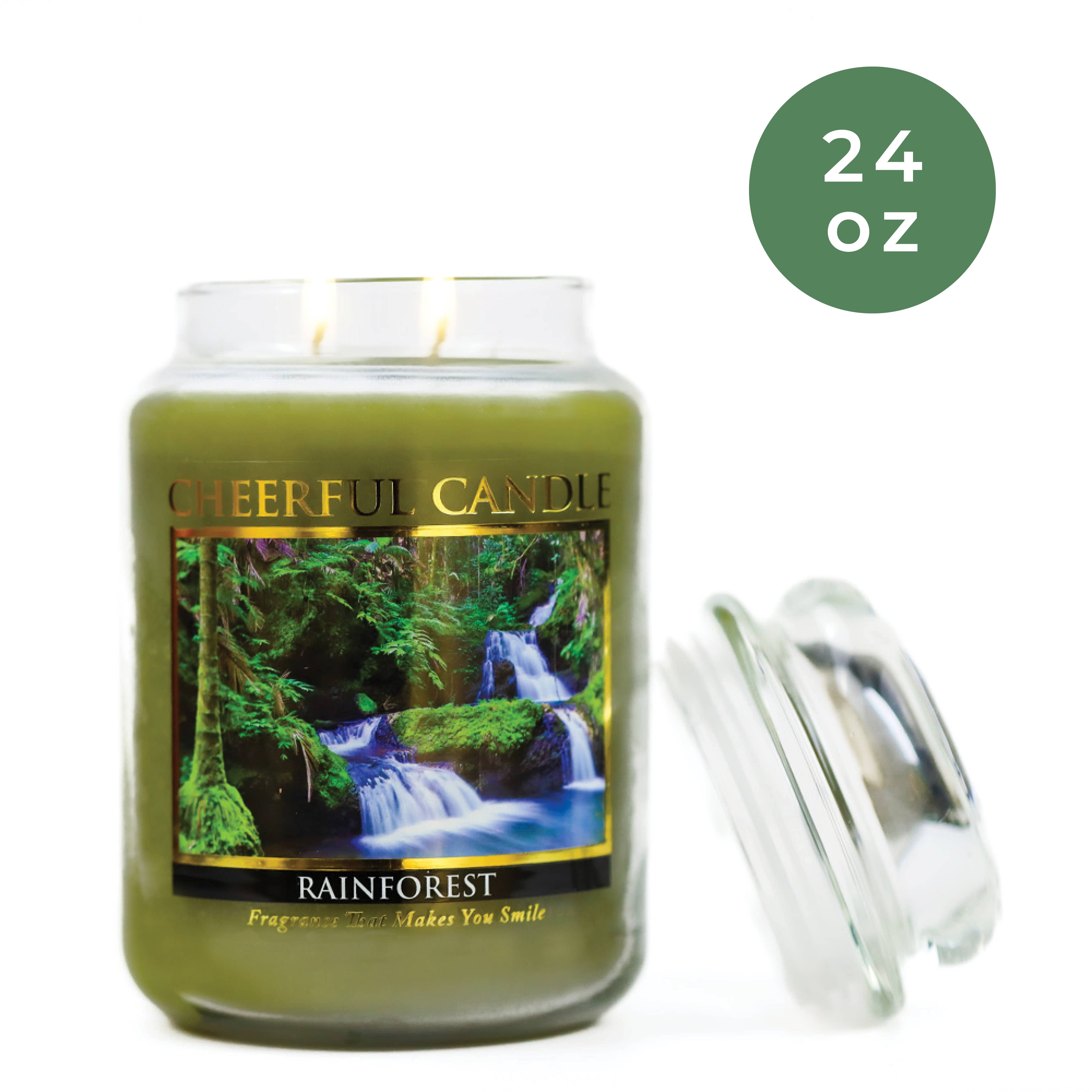 A Cheerful Giver - Wholesale Jar/Filled Candle - Cheerful Candle (24oz.) – Rainforest1