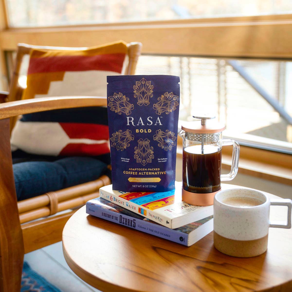 Rasa - #1 in Functional Adaptogens - Wholesale Health/Detox Tea - Rasa Bold | Coffee Alternative | 1 oz4