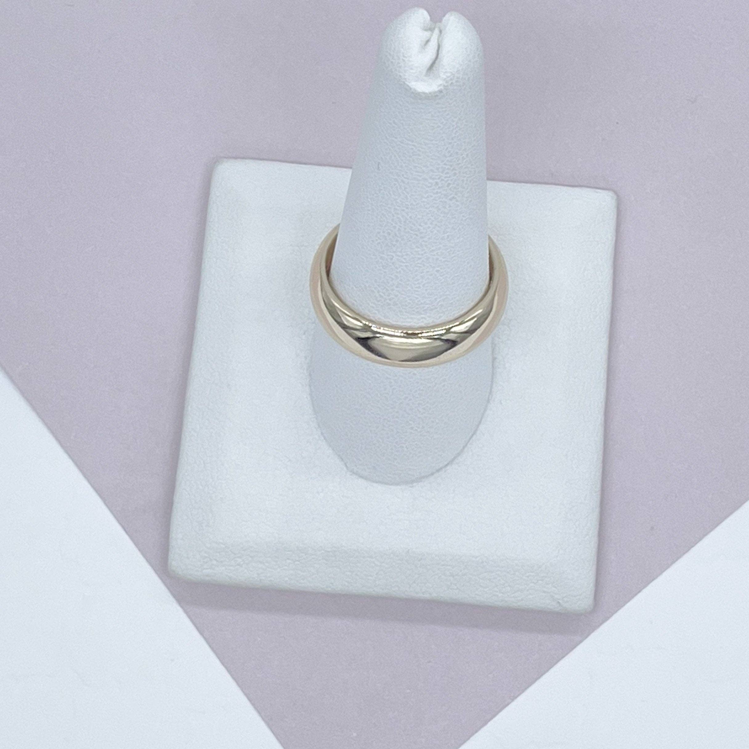 Milie - Vente Anneau/bague à empiler - Bague simple en or 18K GF, bague de fiançailles2