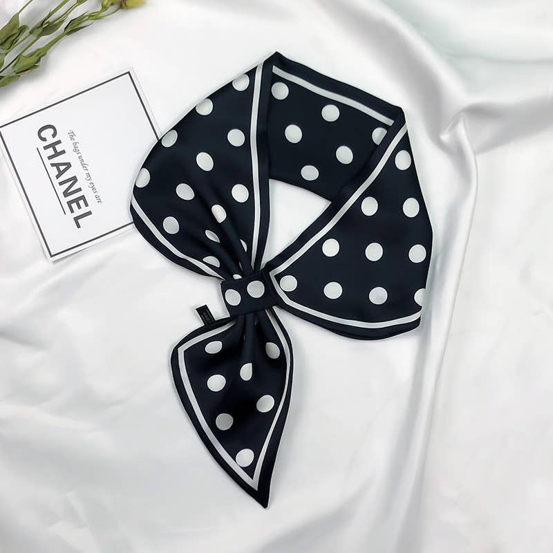 Winding River - Vendita all'ingrosso Sciarpa - Donna - Sciarpa ad Anello a Pois0