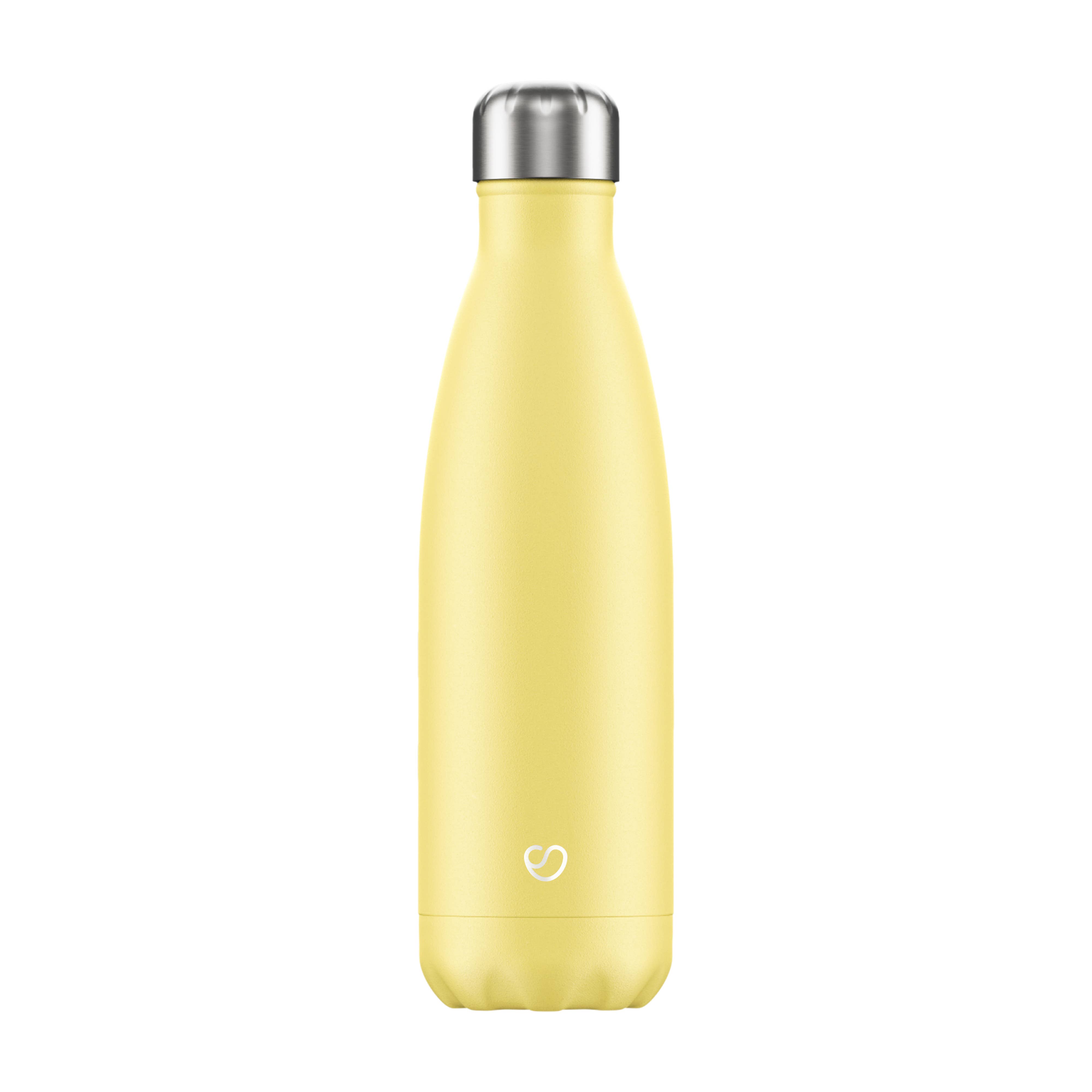 Slokky - Wholesale Water Bottle - Pastel Yellow Thermos & Drinking Bottle - 500ml2