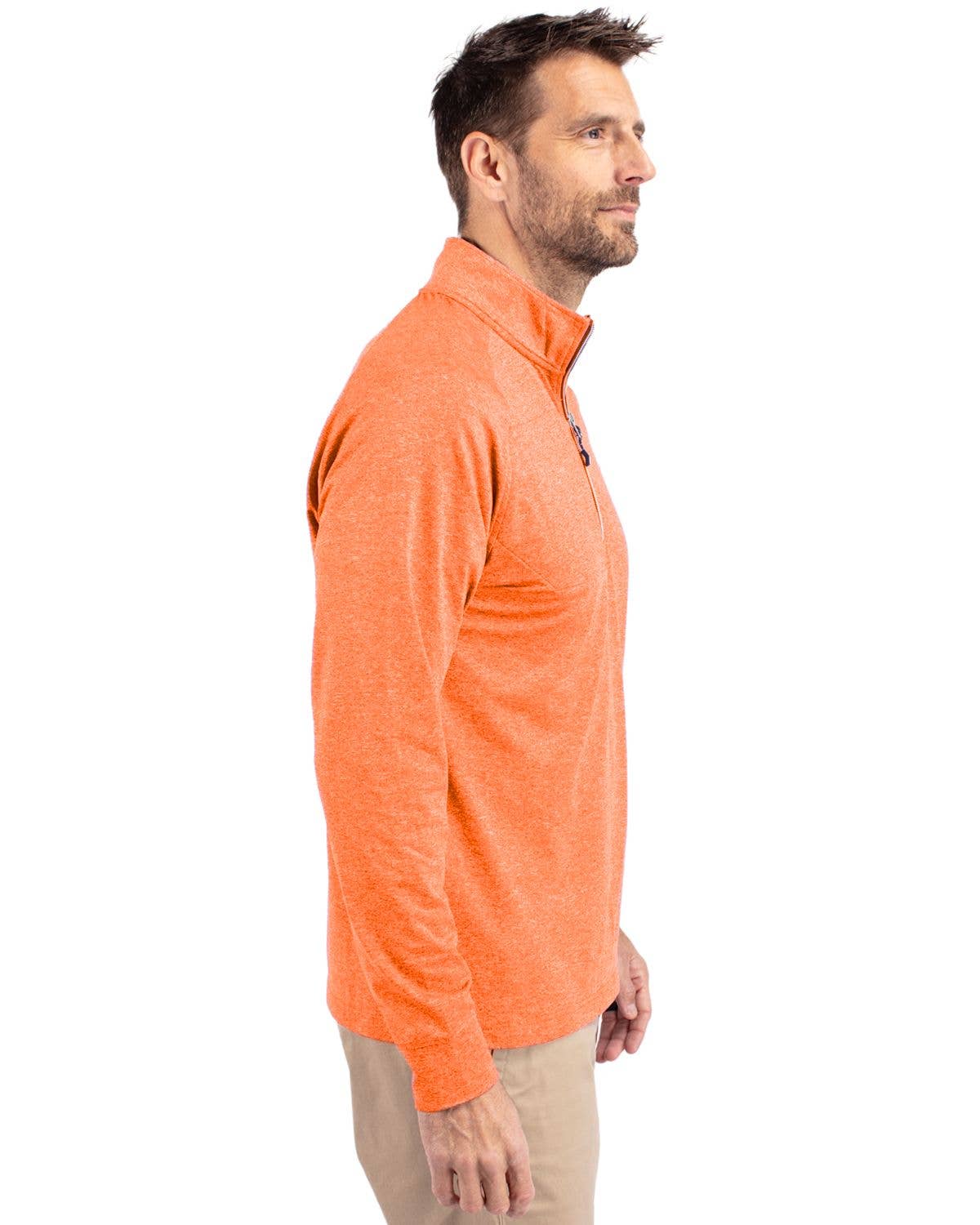 Cutter & Buck - Wholesale Sweatshirt - Men's - Cutter & Buck Adapt Eco Knit Heather Mens 1/4 Zip Pullover17