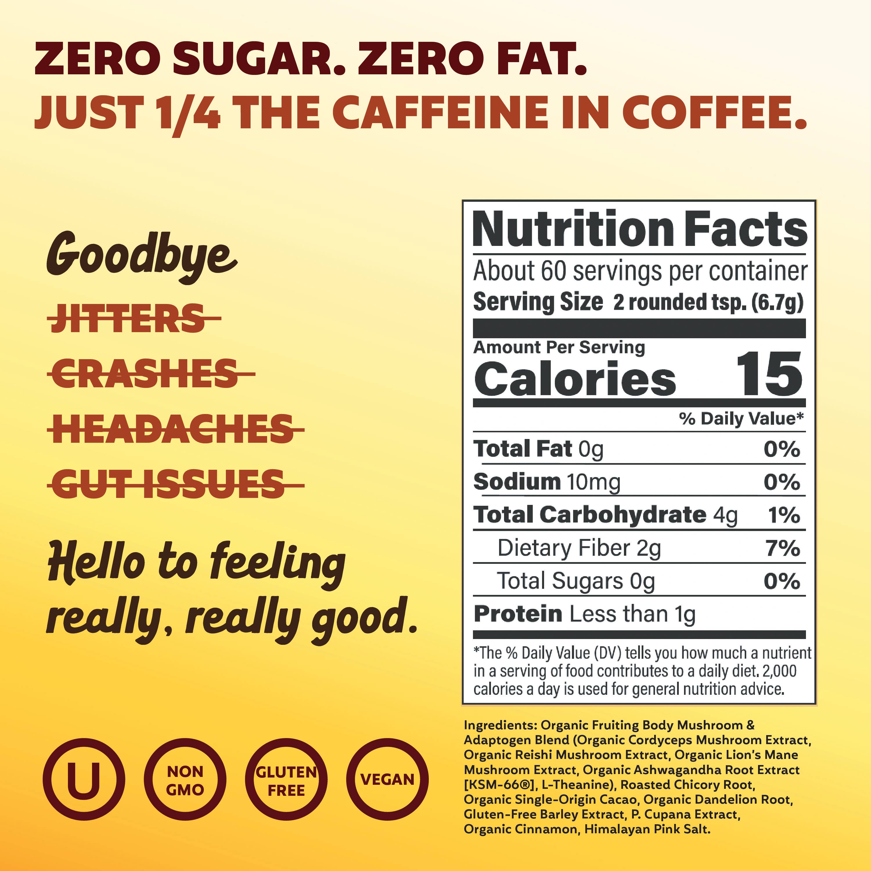 Joe'y - Wholesale Ground Coffee - Joe'y -- The Coffee Alternative - 12 units/case5