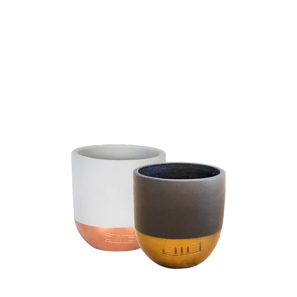 The Little Botanical - Wholesale Plant Pot - Indoor Metallic Dipped Pot/ Planter7