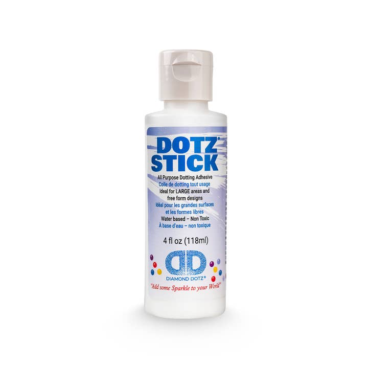Dotz® Stick Adhesive 4oz for wholesale by DIAMOND DOTZ®