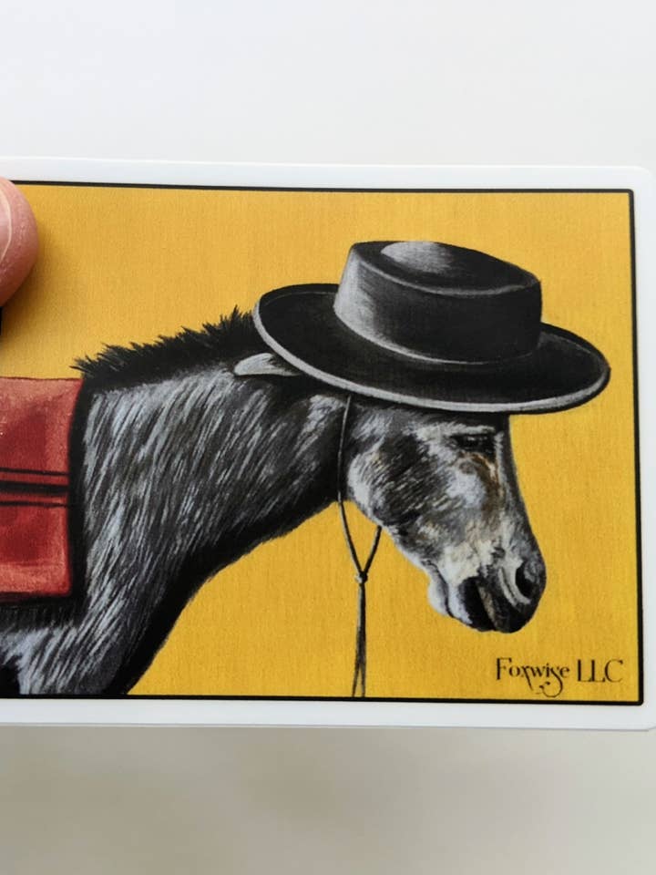 Autocollant The Last Compadre | Autocollant en vinyle de 3 po pour la vente par Foxwise