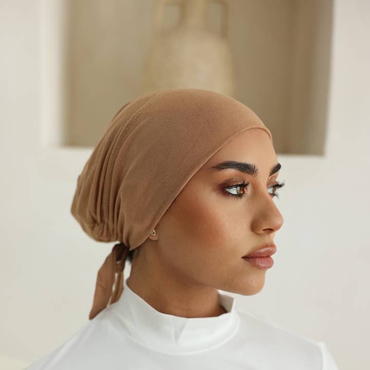 Mod Squad - Wholesale Hijab – Women’s - MODAL UNDERCAP - Caramel0