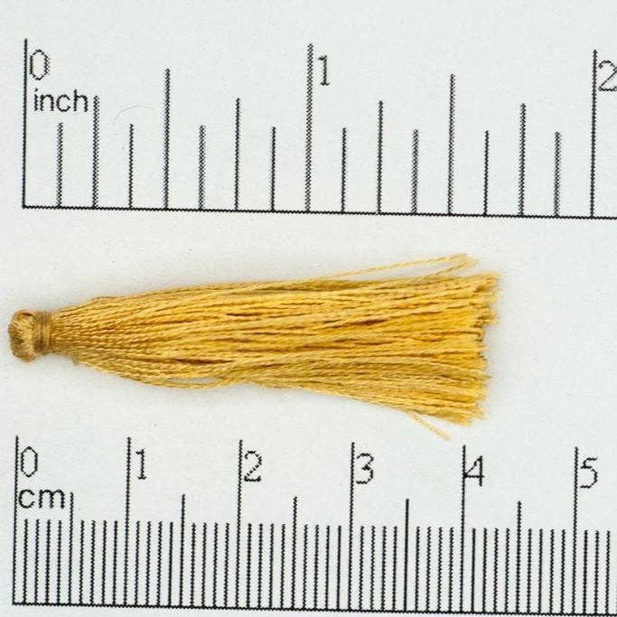 Gland en soie large de 1,5"-1,75" - Sommet noué sécurisé - Disponible en 17 couleurs pour la vente par Continental Beads