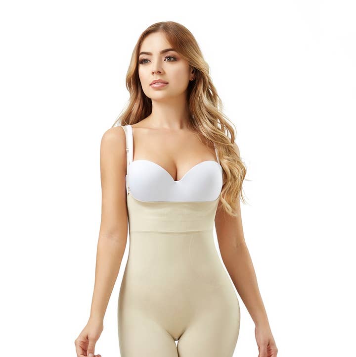 Lår-knus Braless Body Shaper passer, der smigrer taljen for engroshandel hos ShapEager®