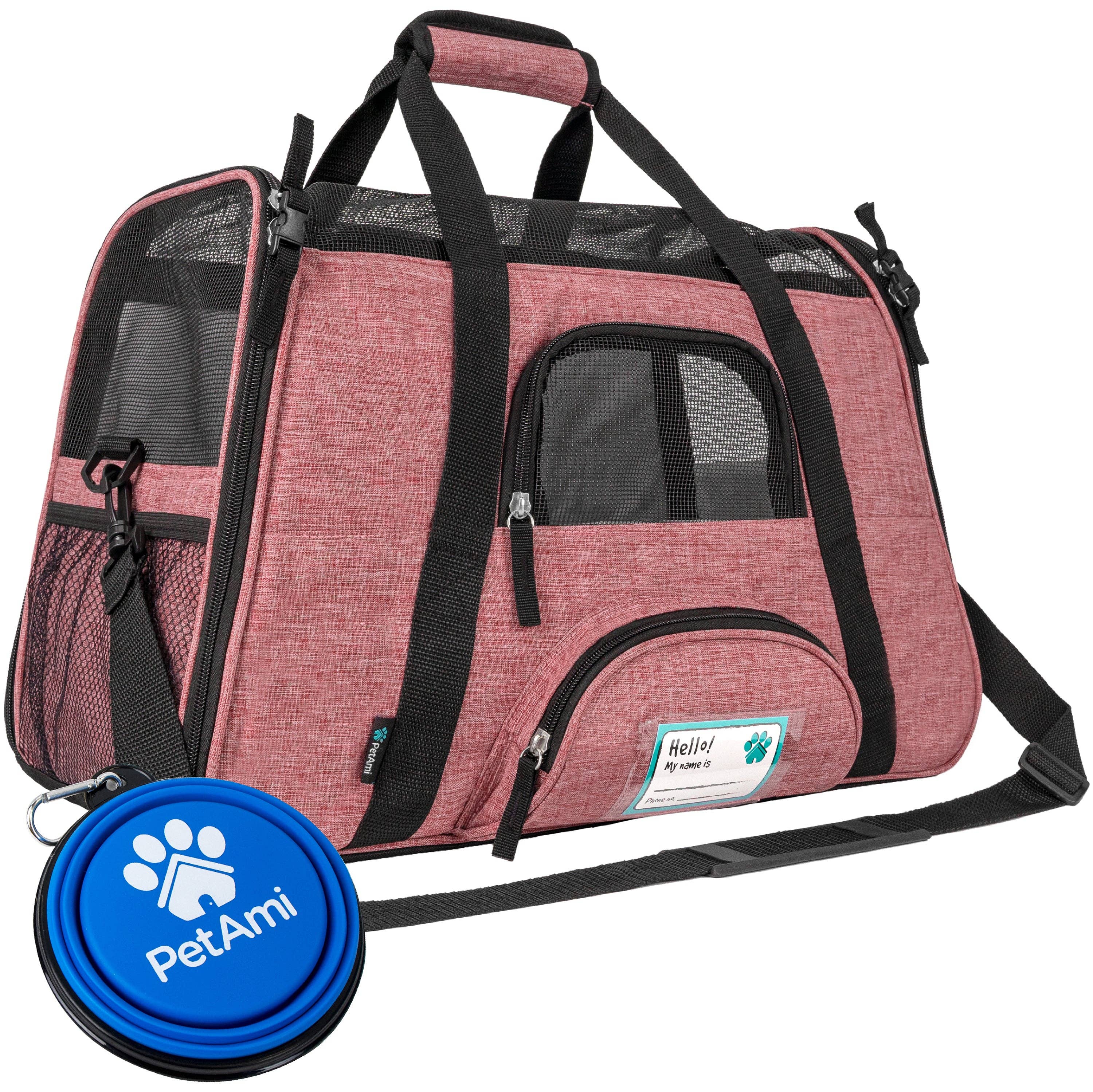PetAmi - Wholesale Pet Carrier - Cat/Dog - Heather Tote Bag Pet Carrier1