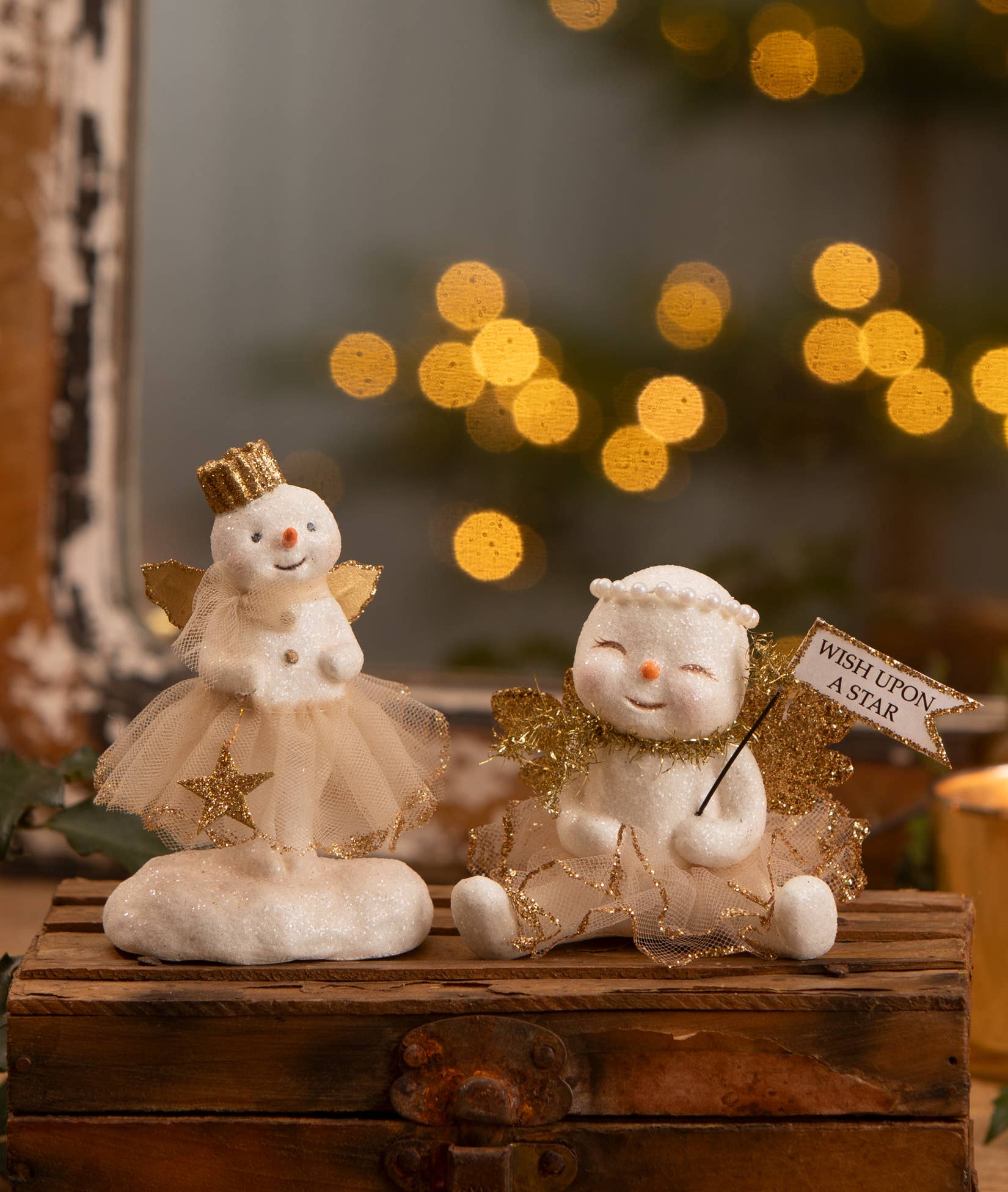 Bethany Lowe Designs - Wholesale Decorative Figurine - Wish Upon a Star Snow Angel2
