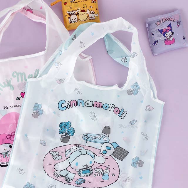 Sanrio Characters Double-Sided Daily Eco Bag- Reversible Bag for wholesale by K-Wonderland