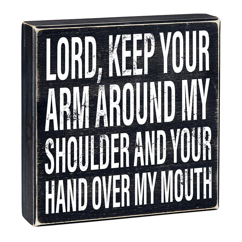 Faithworks by Creative Brands - Wholesale Sign - Box Sign - Lord Keep2