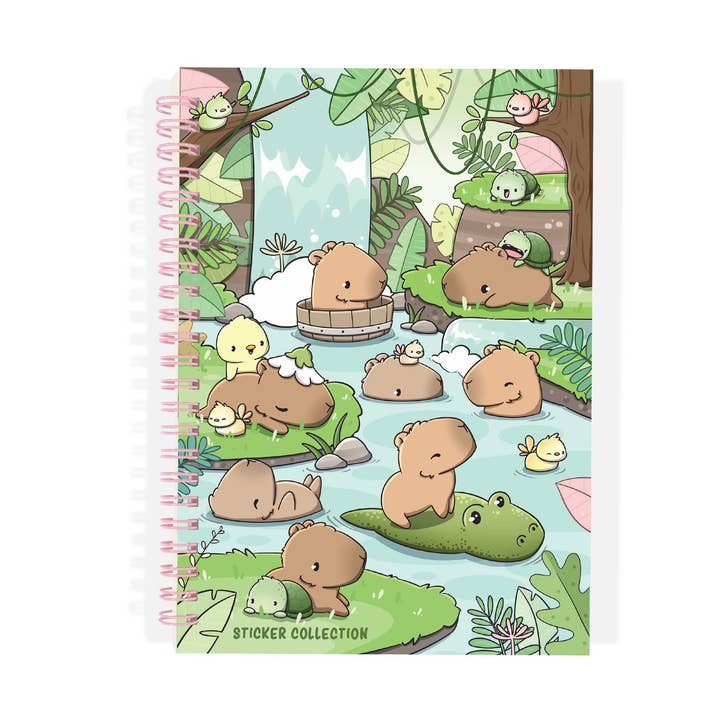 Kapivarer | Klistermærkebog for engroshandel hos CutieSquad