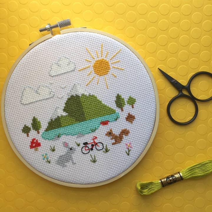 Spot Colors – Material para bordar/ponto de cruz por atacado – Ótimo kit DIY de ponto cruz contado ao ar livre