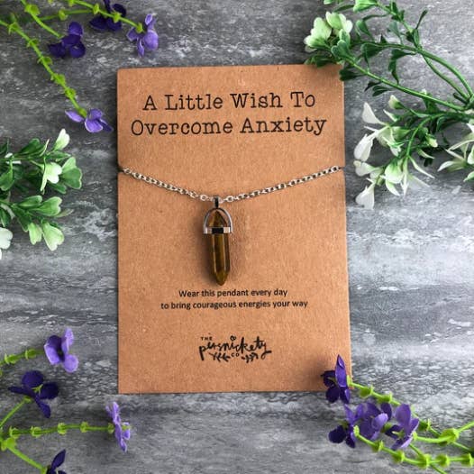 Collar Un pequeño deseo de superar la ansiedad para venta al por mayor de The Persnickety Co