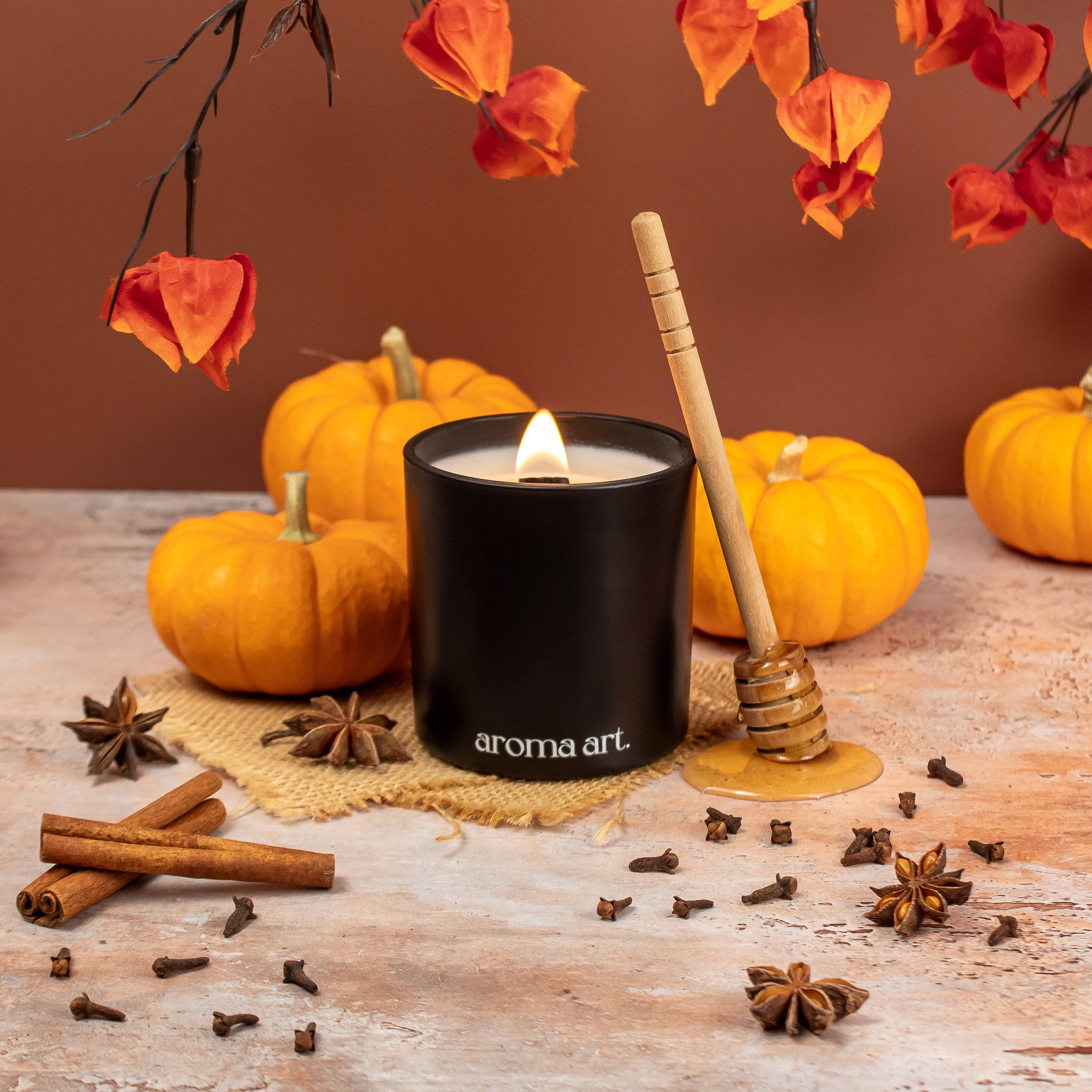 The Remontant - Wholesale Jar/Filled Candle - Maple Pumpkin| Sweet Spices ~ Pumpkin ~Maple | Wood Wick1