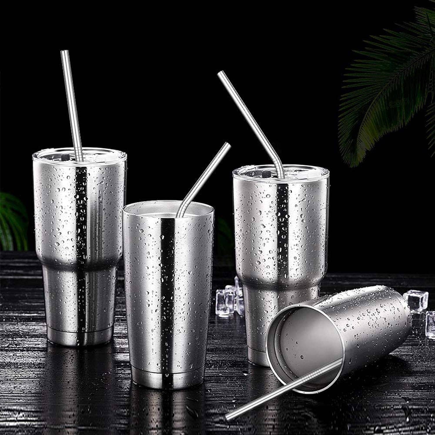 Above Edge - Wholesale Drinking Straw - Set of 4 Reusable Metal Straws1