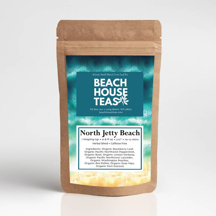 North Jetty Beach Artisan Loose Leaf Tea for wholesale by Beach House Teas