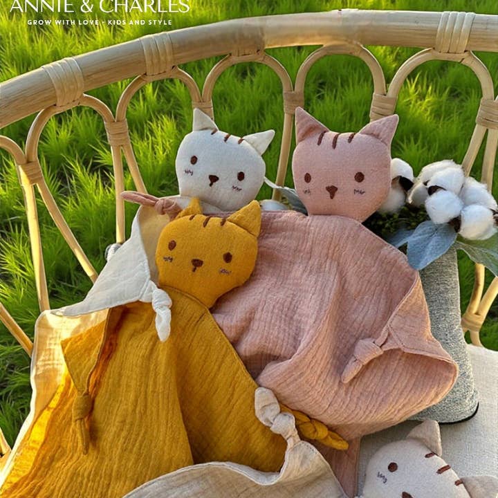 Annie & Charles® SOFT FRIENDS Mussola Copertina Coccola per la vendita all'ingrosso da parte di Annie & Charles