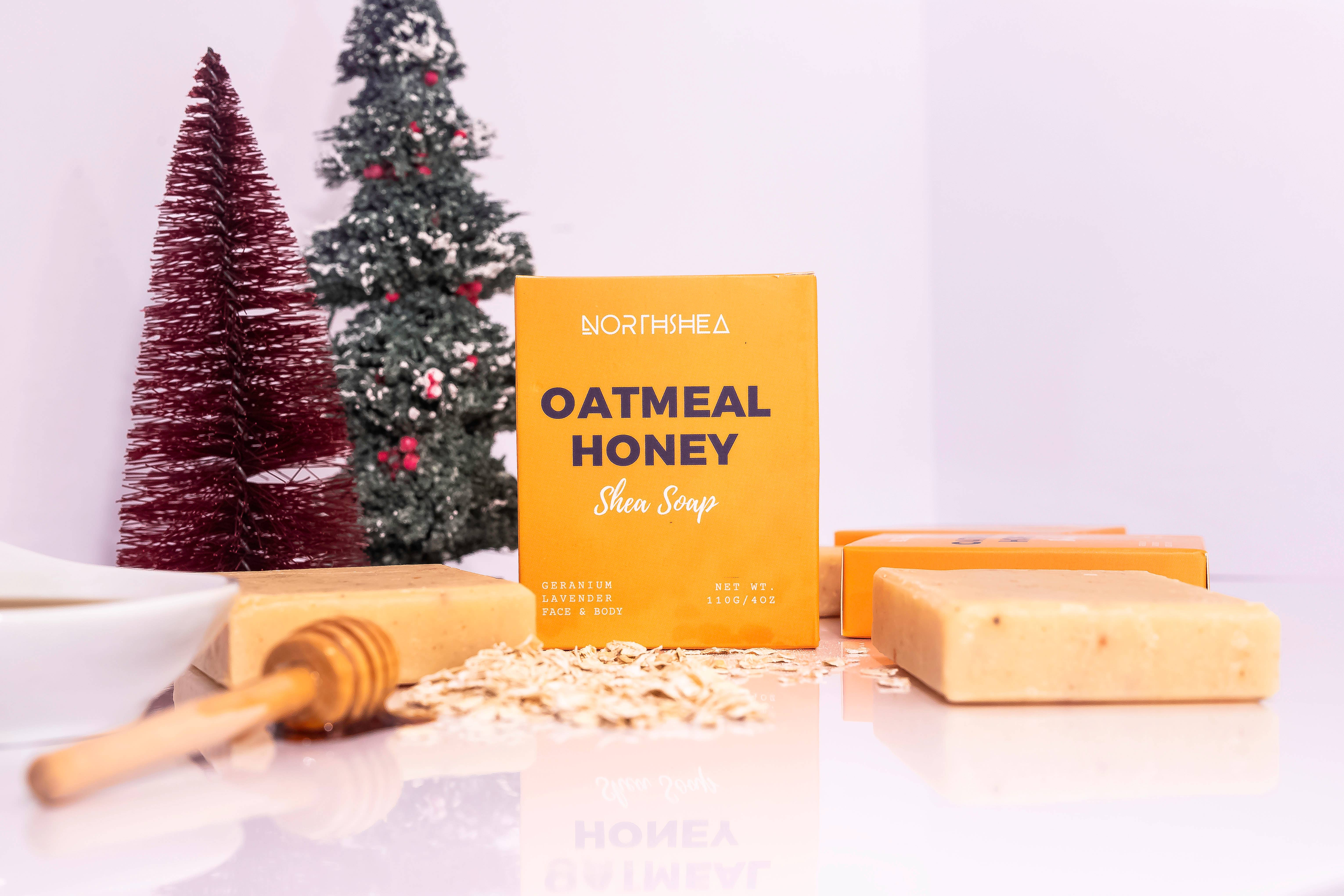 Northshea - Wholesale Bar Soap - Shea Oatmeal & Honey Soap Bar3