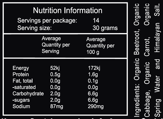 Spiralz Fermented Foods - Vente Légumes marinés - Betteraves et choux fermentés biologiques Spiralz4