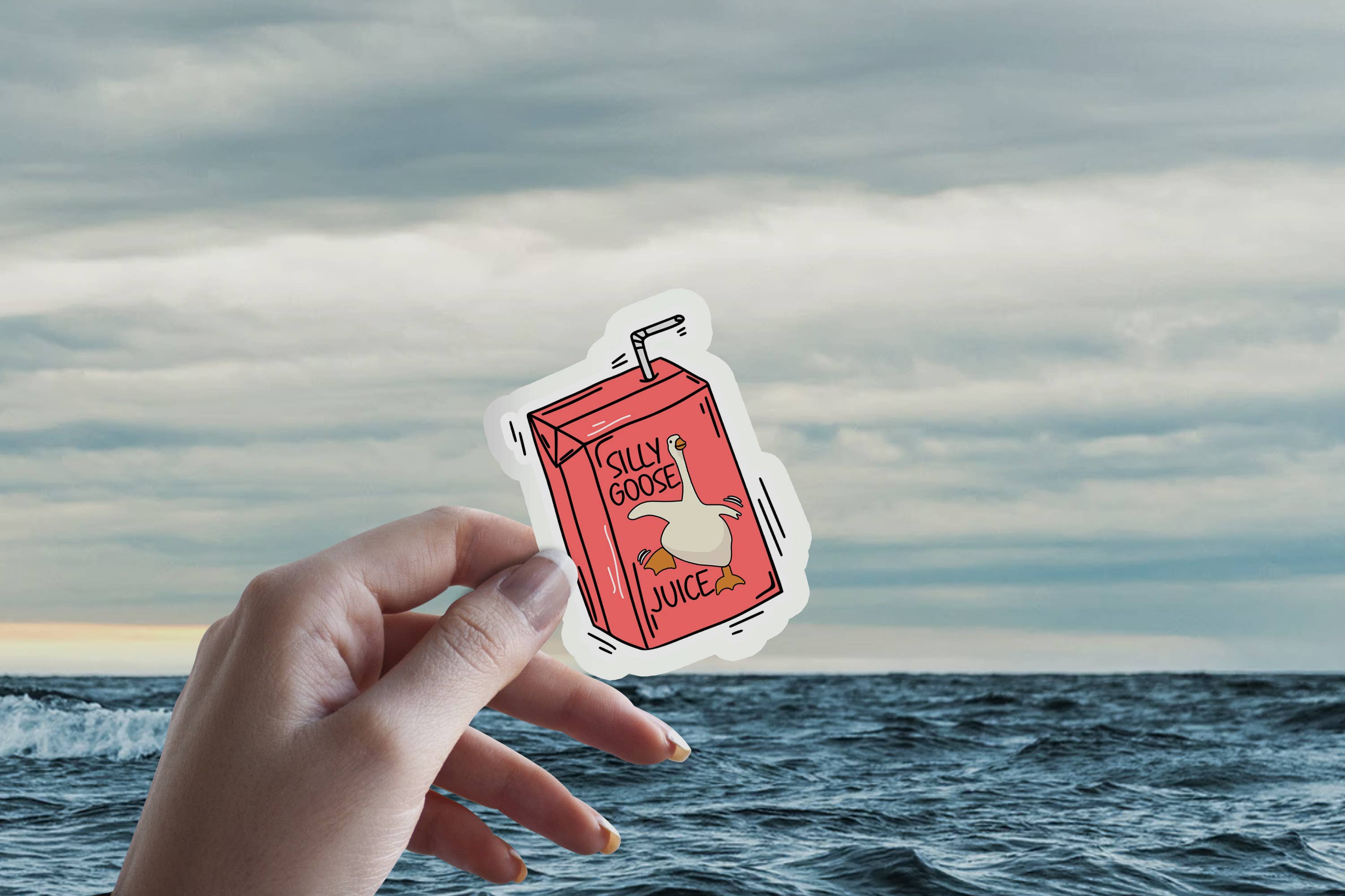 Pop Haste - Wholesale Sticker - Silly Goose Juice Sticker2