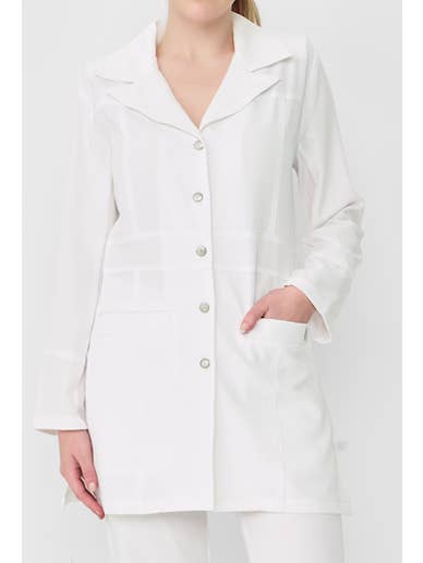 Orange River - Wholesale Blazer - Women's - Cira Uniforms® 920 Stretch Wrinkle Free Blazer Smock