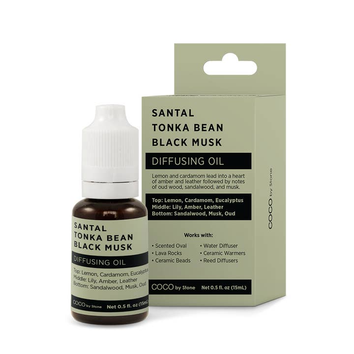 ENVIRONMENT - Wholesale Diffuser Fragrance Refill - Diffusing Oil Santal | Tonka Bean | Black Musk