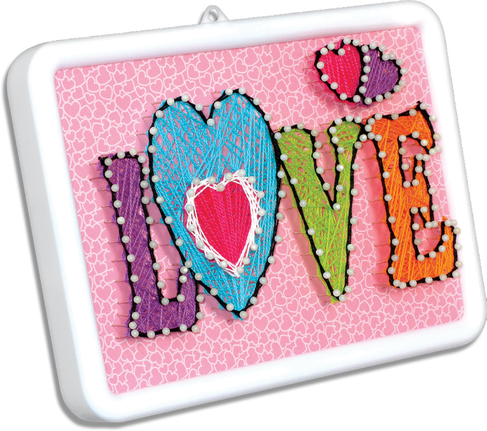 Small World Toys – Großhandel Kunstset – Kind & Baby – String-Kunst-Liebe1