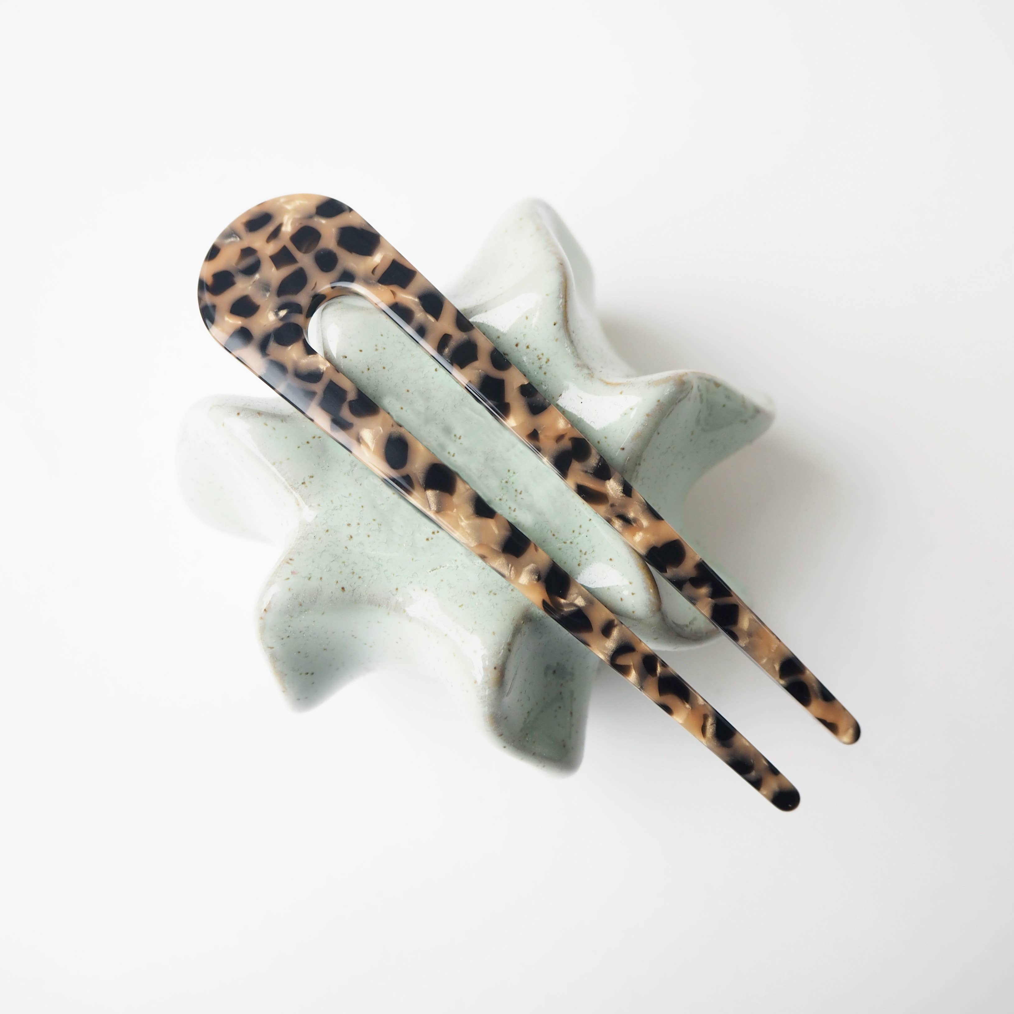Custom Made - Wholesale Hair Pin - Karamell Acetate Resin French Hair Pin4