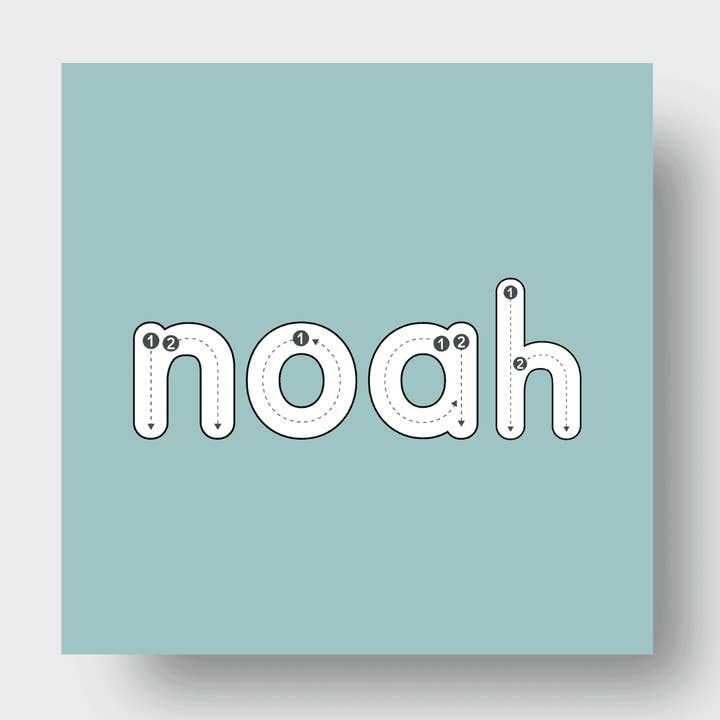 Custom Tracing Name Insert for wholesale by Parallel Designs