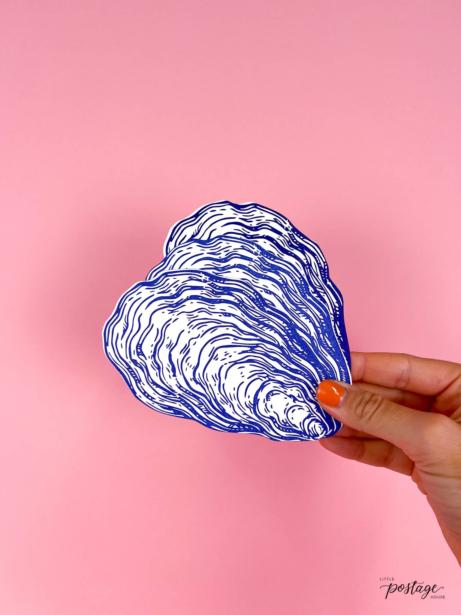 Little Postage House - Wholesale Stationery/Notecard Set - Oyster | Stationery Set1