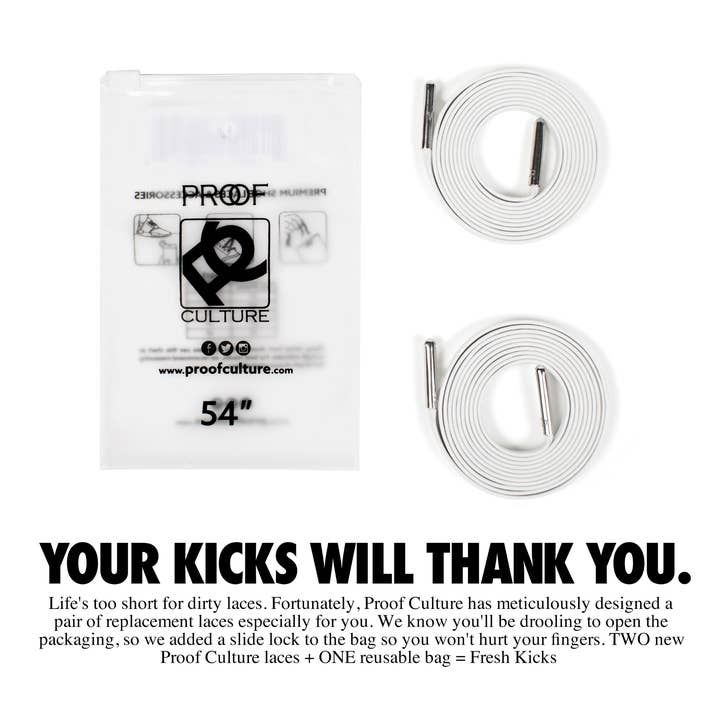 Proof Culture - Wholesale Shoelaces – Unisex - Luxury Leather Shoe Strings4