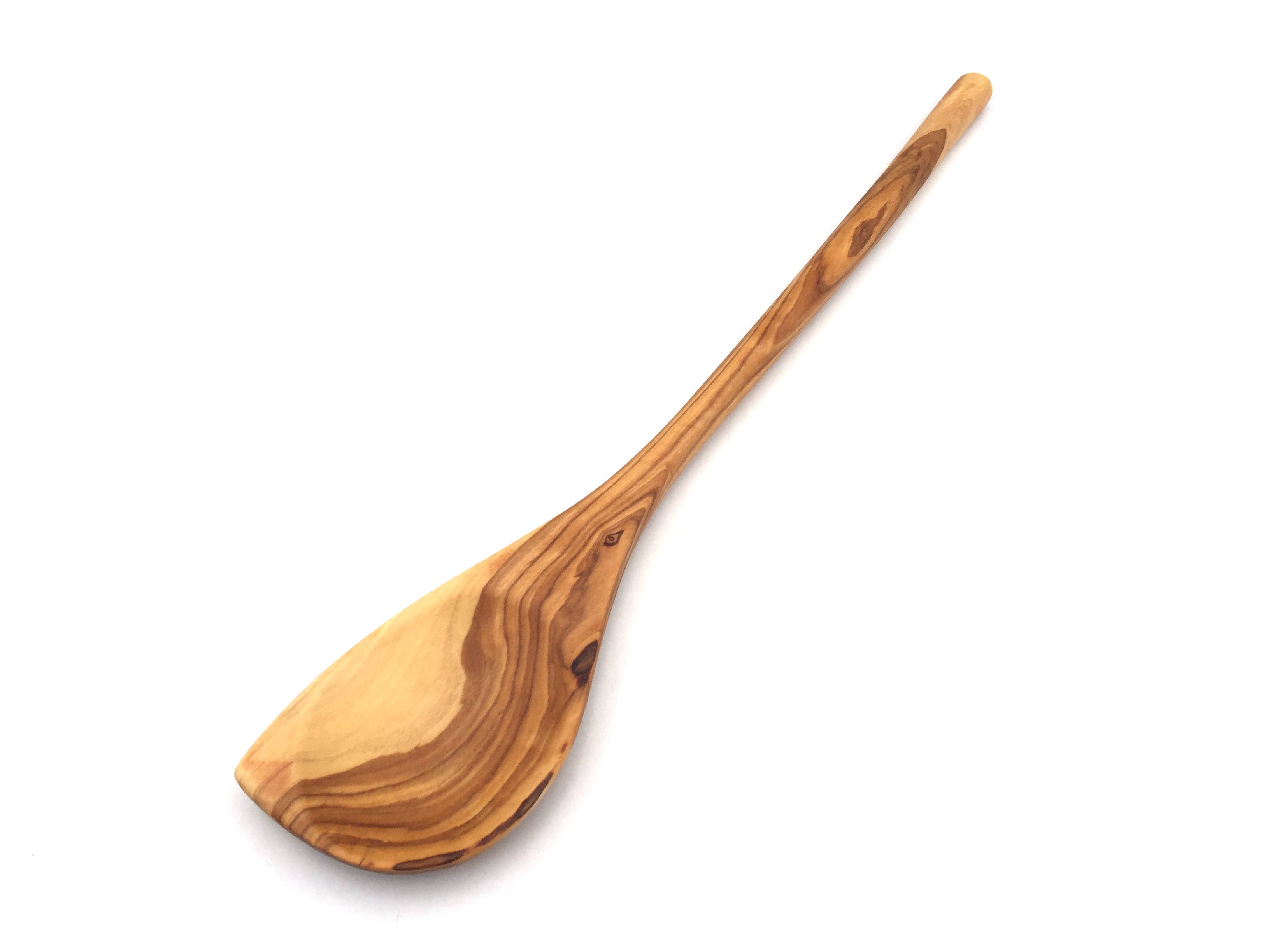 medina mood - Wholesale Kitchen Spoon - Cooking spoon, pointed round handle made of olive wood3