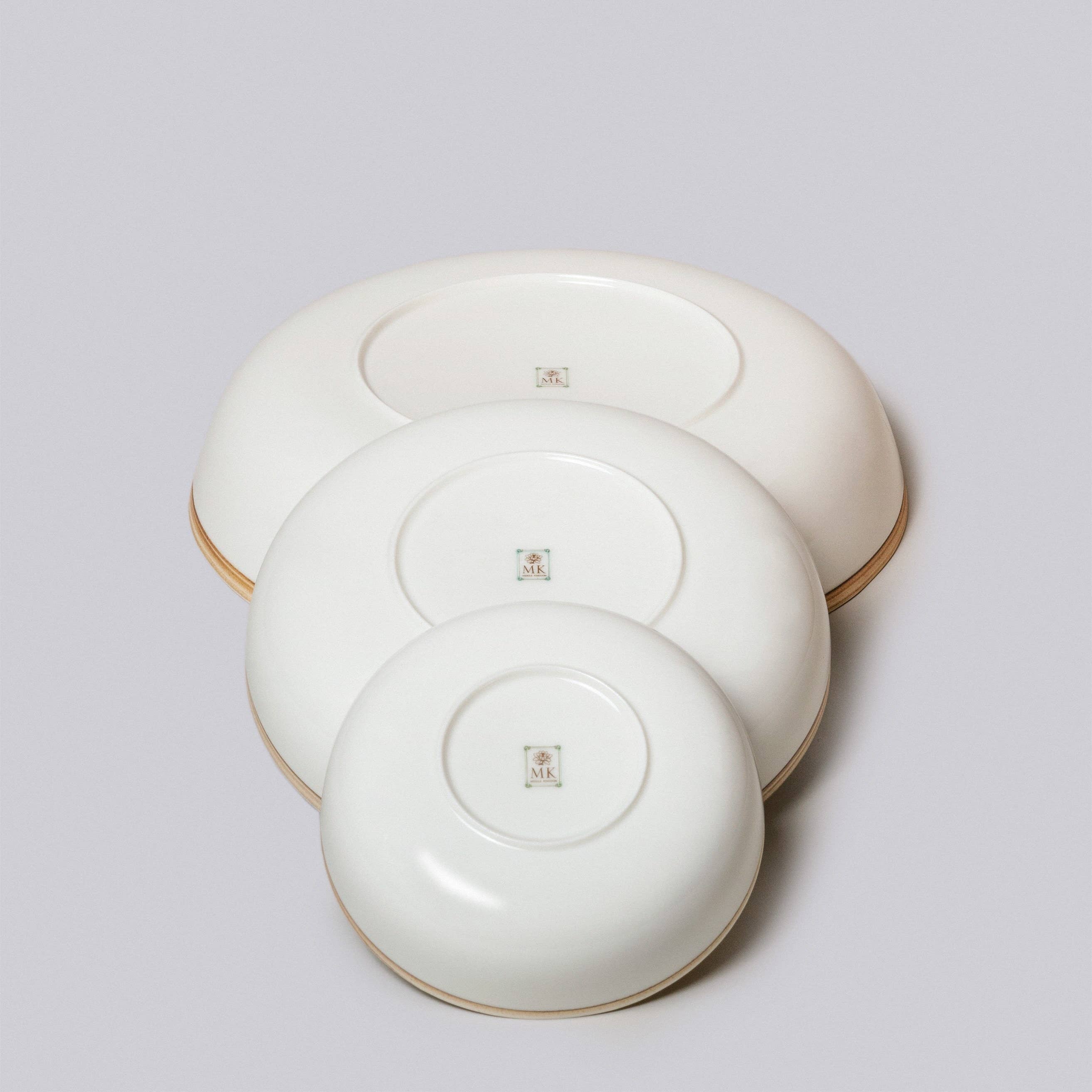 Middle Kingdom - Wholesale Bowl - Ivory Glossy Porcelain Nesting Hermit Bowls4