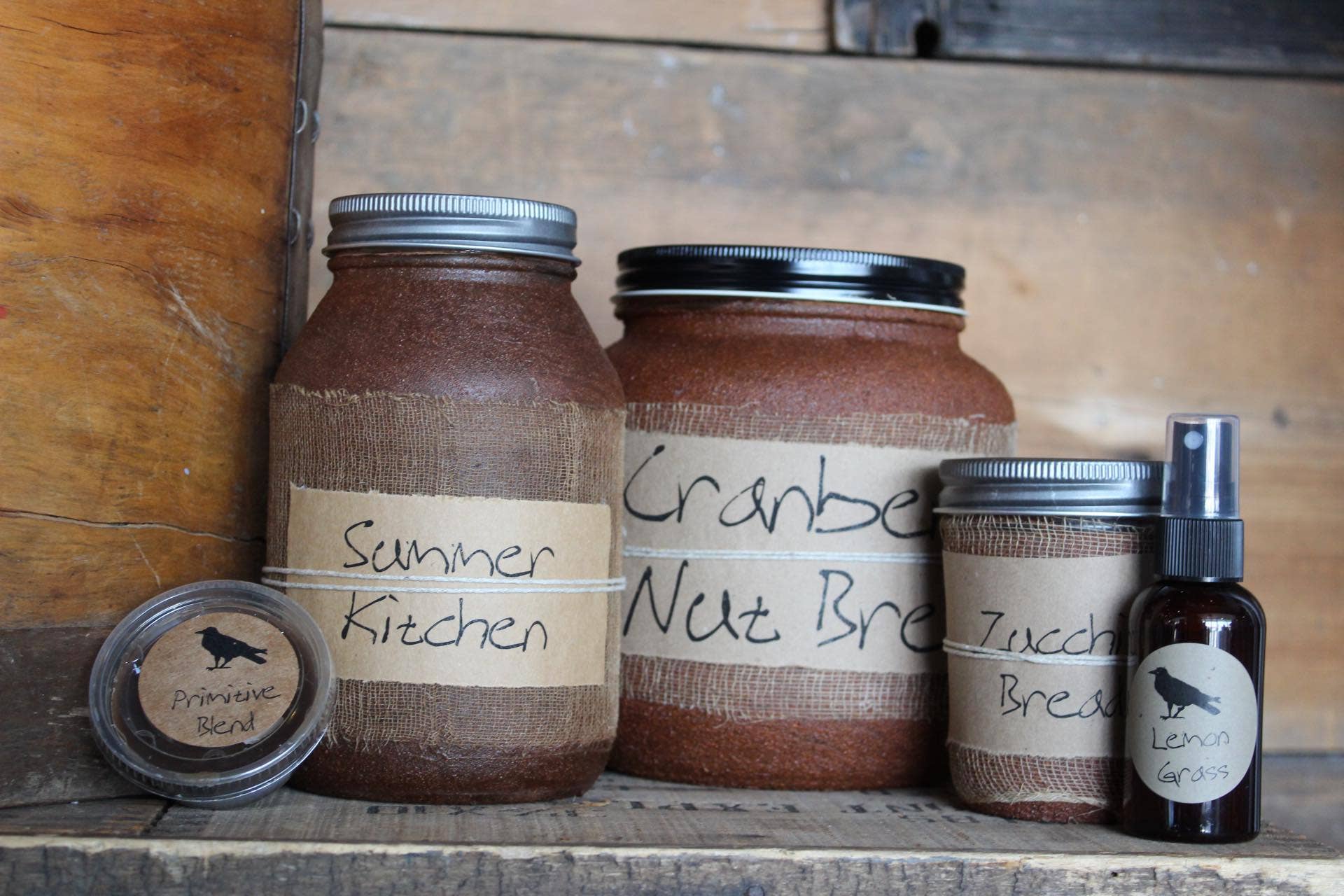 Black Crow Candle Co. - Wholesale Jar/Filled Candle - 8oz Primitive Jar Candle1