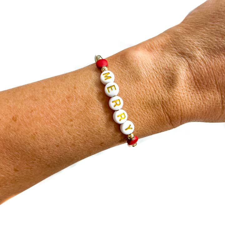 Savvy Bling - Wholesale Beaded Bracelet - Christmas Bracelets