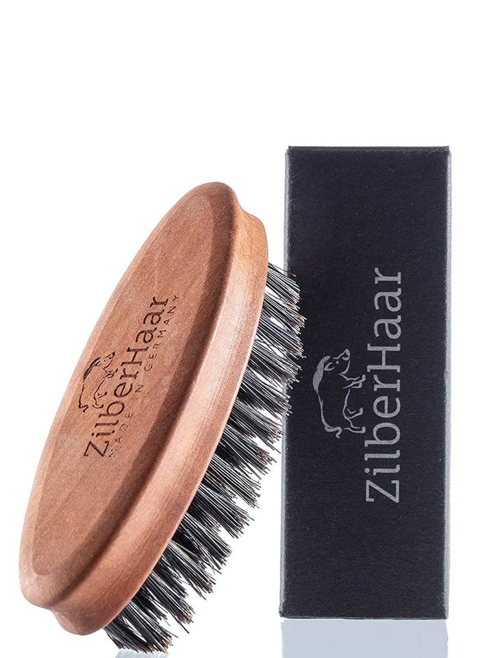 Escova para barba de bolso (Rígida) por atacado de Zilber Haar