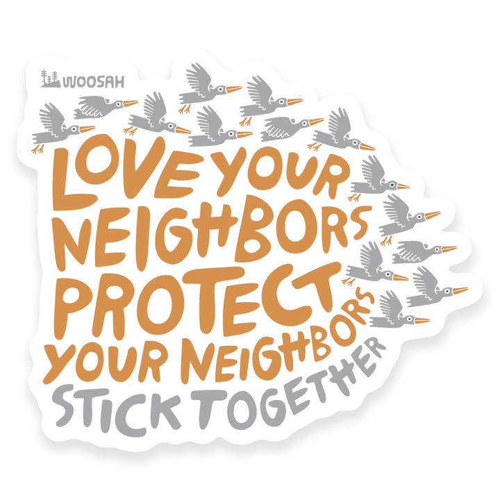 Pegatina de Mantenerse Juntos para venta al por mayor de Woosah Outfitters