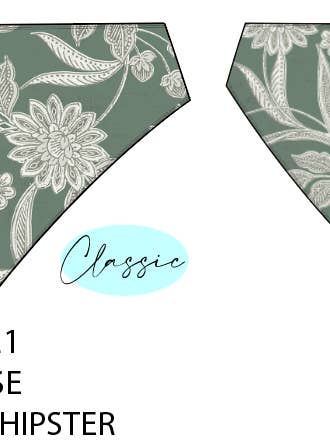 Dame Bikini Bikini Bottom - Mørkegrøn for engroshandel hos Cupshe