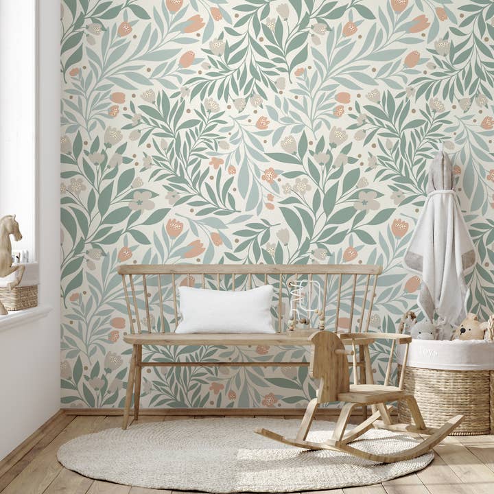 Papel pintado Kendall de Sara Mari para venta al por mayor de Loomwell Home Goods