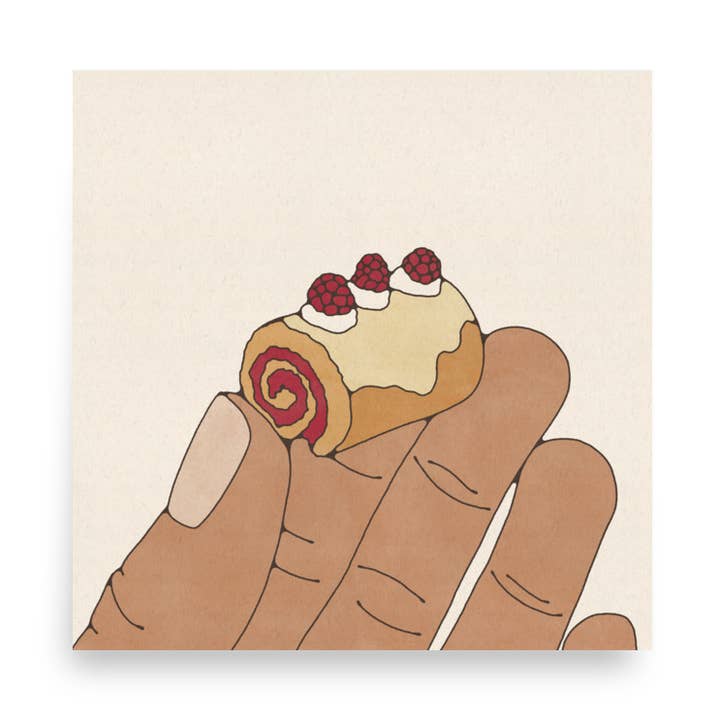 Impresión artística de postres de 8 x 8 para venta al por mayor de Brooke Finally