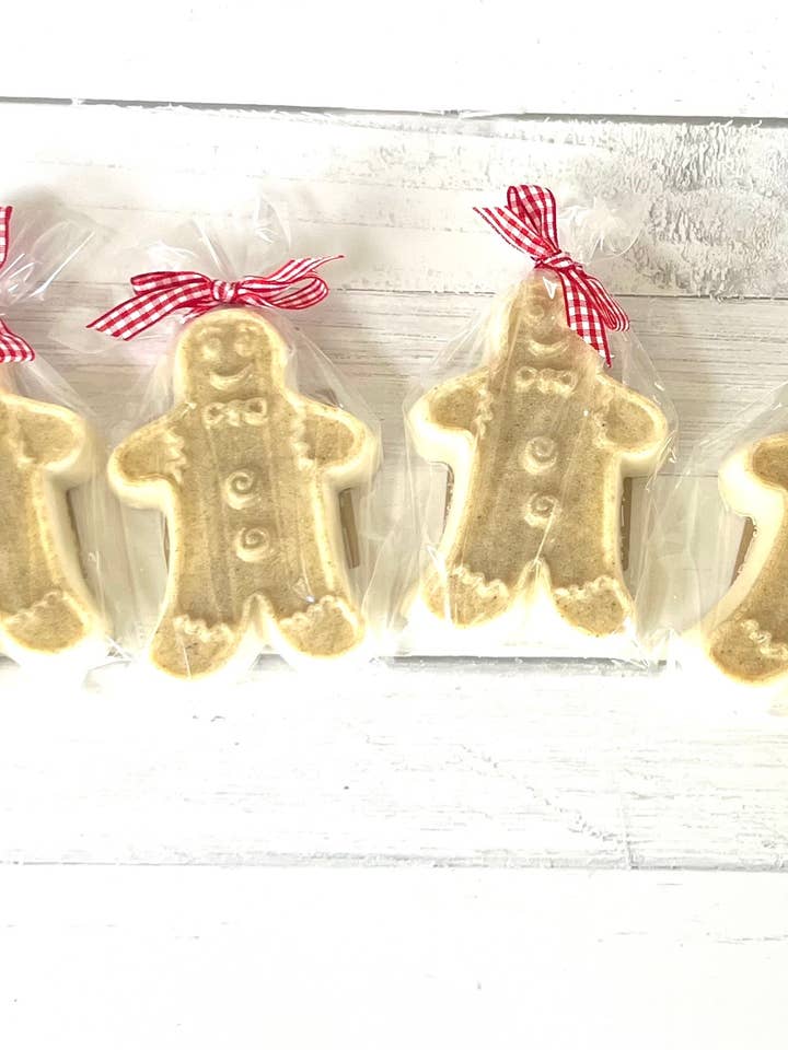 Christmas and Holiday Gingerbread Decor Soap for wholesale by Brownies&Ginger Soap Co